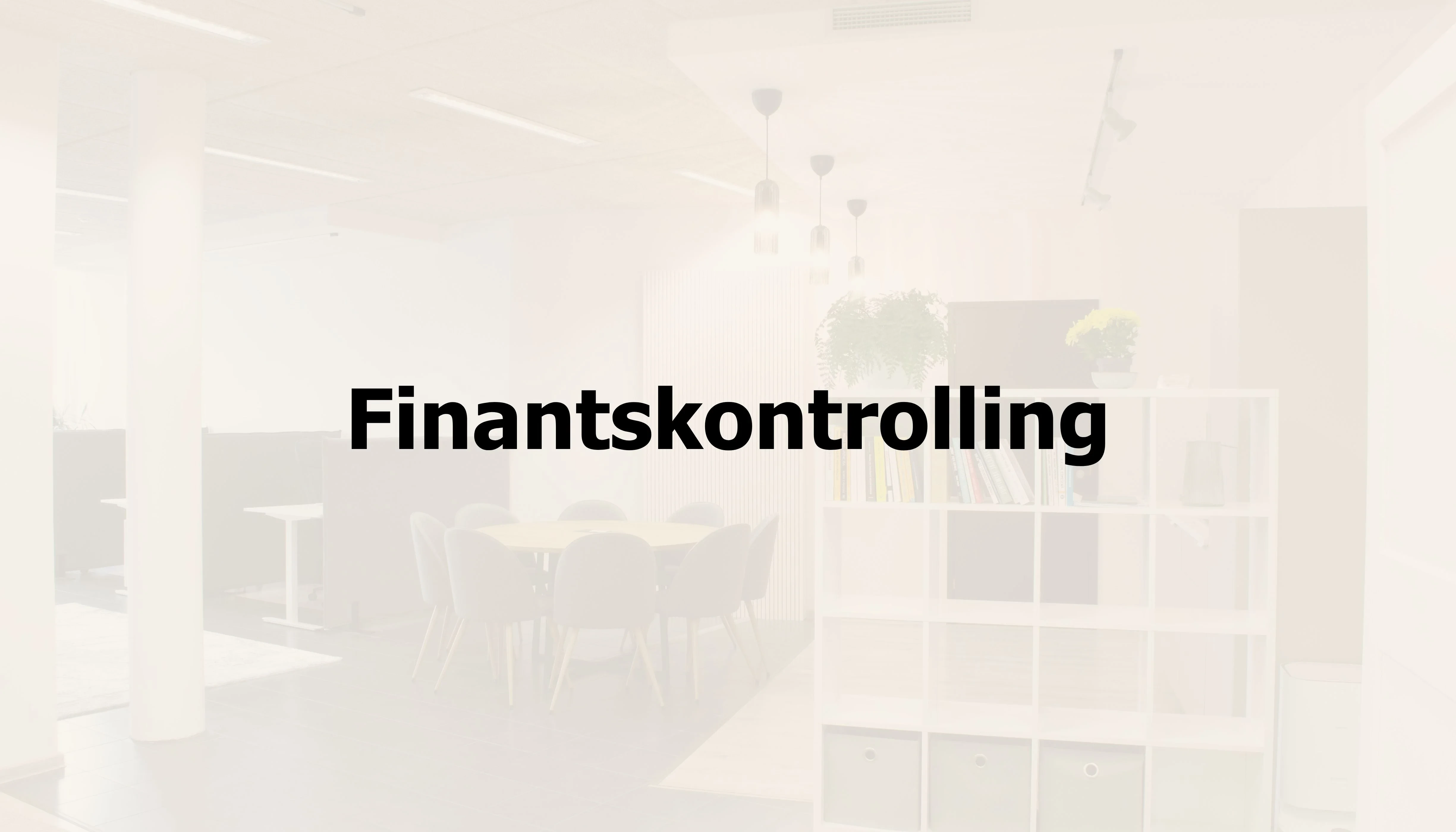 Finantskontrolling