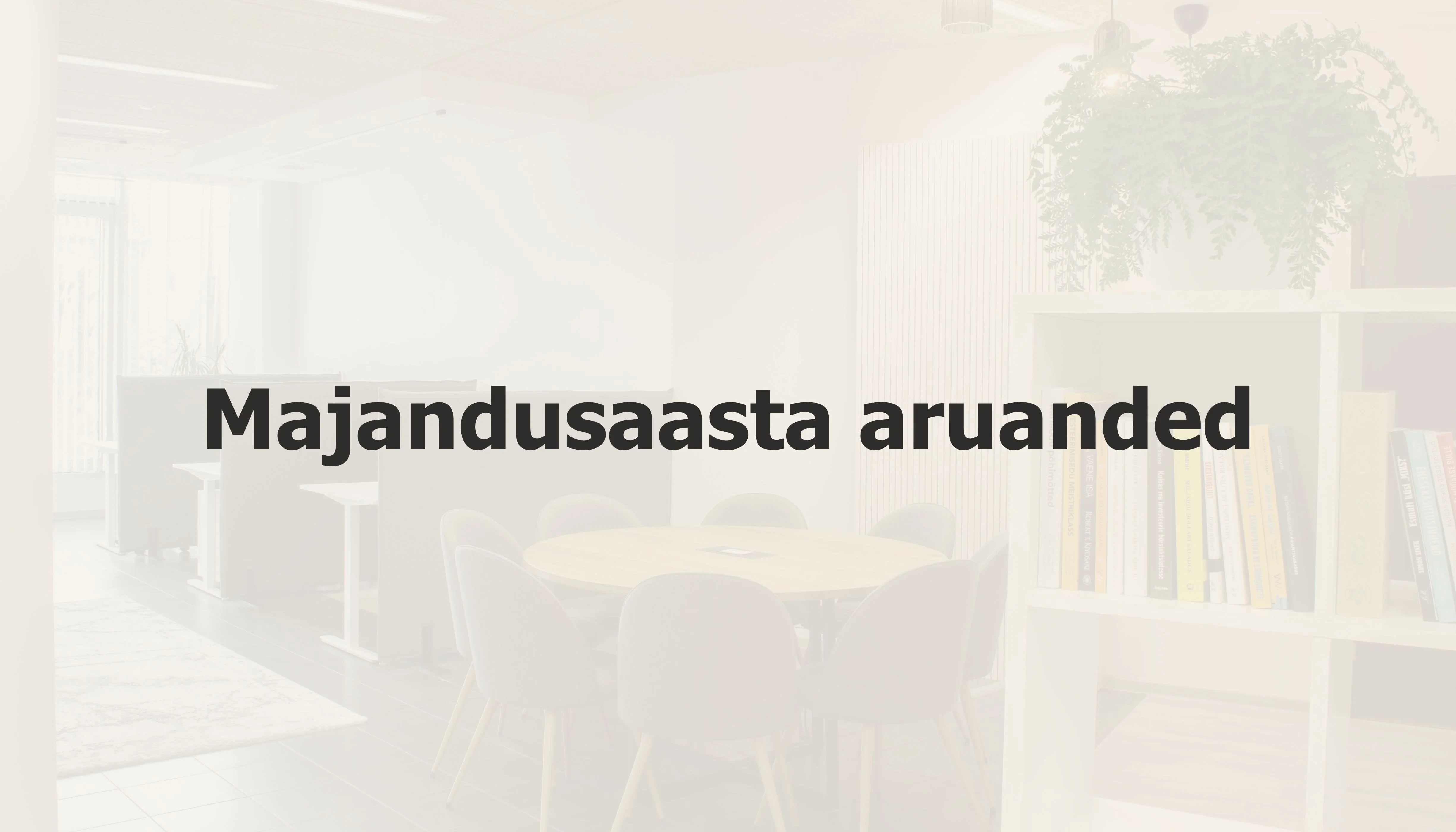 Majandusaasta aruanded